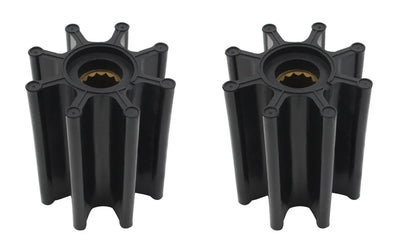 2Pcs Impeller for Caterpillar Raw Sea Water Pump Jabsco 17018-0001