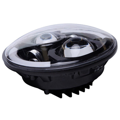 7" LED Headlight Halo Light for Ford Mustang, F-100 Pickup, Chevy Truck (1965-1973)