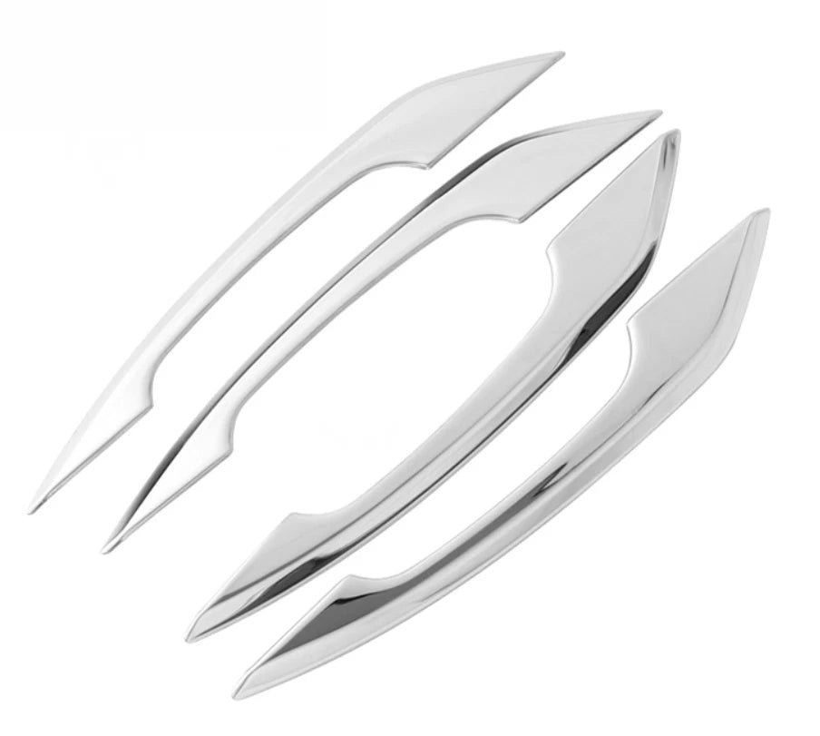 Chrome Half Pack Door Handle Lid Side Cover Trim for Audi Q5 (2018-2022) 4 x pcs