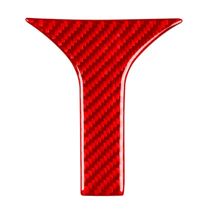 Carbon Fiber Red Rear Water Cup Holder Trim for Jeep Gladiator (2020-2023)