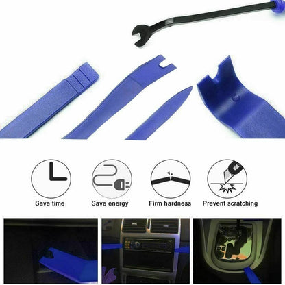 Car Trim Removal Tool Dashboard Door Panel Fastener Kit