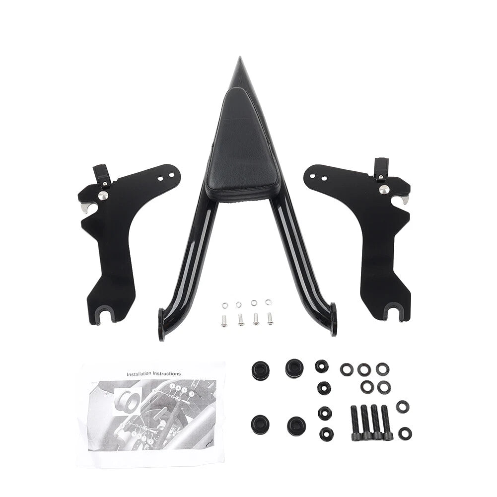 Sissy Bar Passenger Backrest for Harley Street Bob FXBB 114 FLHCS FLDE (2018-2023)