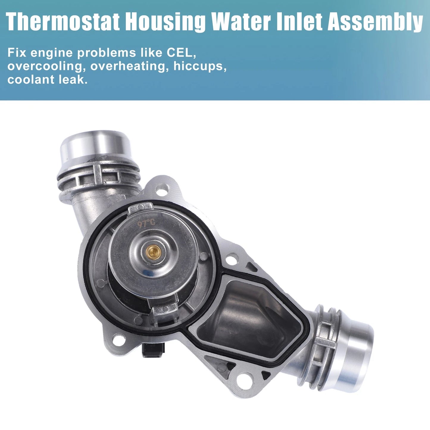 Engine Coolant Thermostat Housing for BMW 530i (2001-2005)