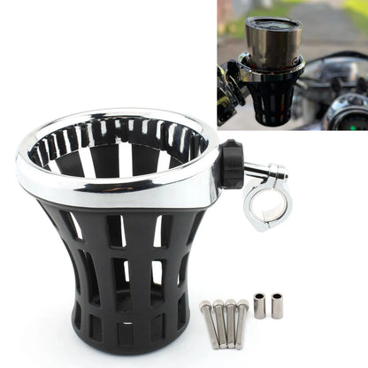 Cup Holder for 22mm-25mm Modified Fixed Handlebars for Make & Model