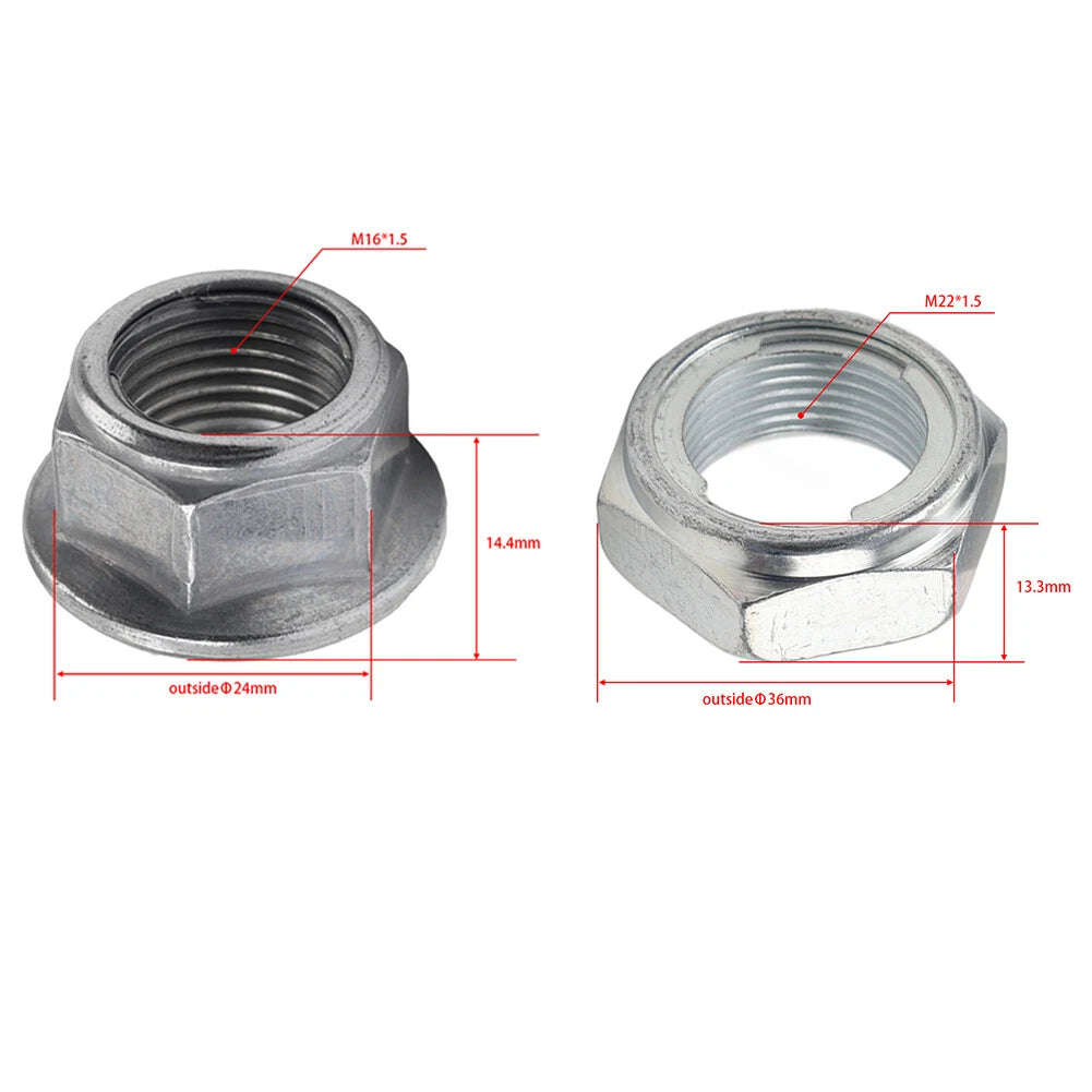 Axle Nut Screws for Honda CRF450R CRF450X (2002-2021)