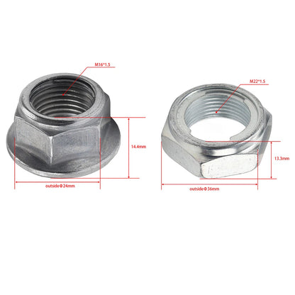 Axle Nut Screws for Honda CRF450R CRF450X (2002-2021)