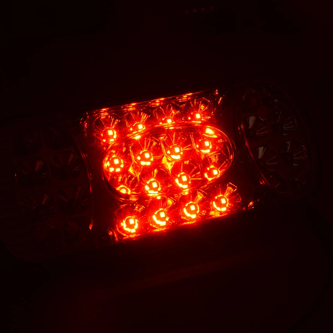12V Rear Tail Light Brake Stop Lamp for Truck Van Caravan