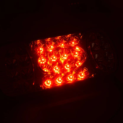 12V Rear Tail Light Brake Stop Lamp for Truck Van Caravan