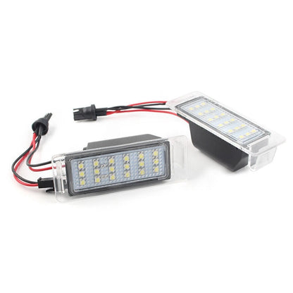 2 x Error-Free LED License Plate Lamps for Chevrolet Cruze, Camaro (2011-2019)