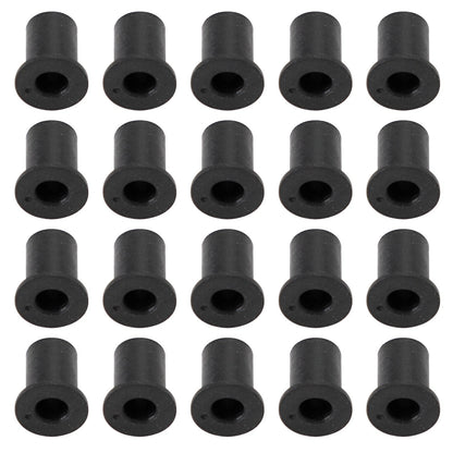 5 x Neoprene Rubber Nuts for M5 Vibration Damper Fairing