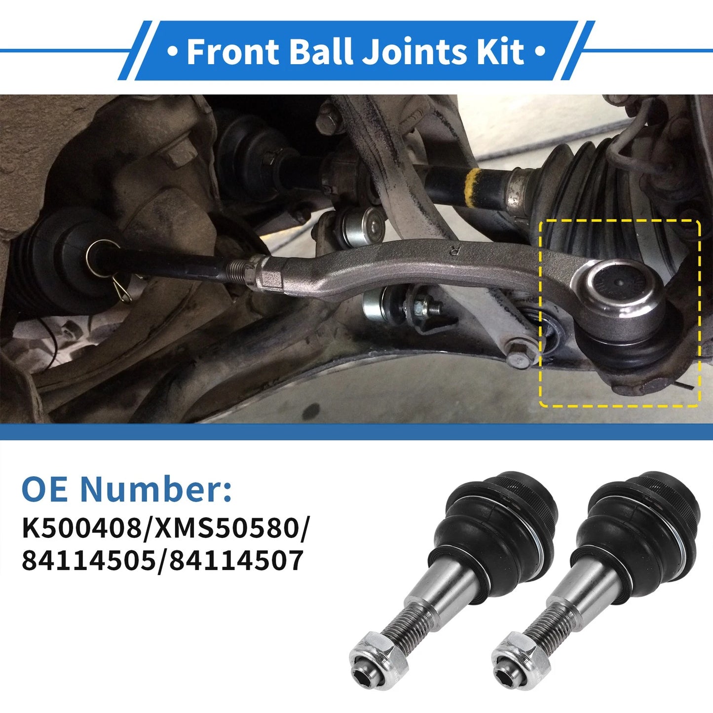Front Lower Ball Joints for Cadillac Escalade (2015 - 2016)