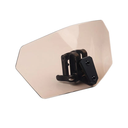 Universal Adjustable Smoke Clip-On Windshield Air Deflector for Car