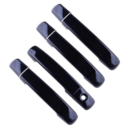 8 x Black Exterior Door Handle Cover Trim Caps for Nissan Frontier (2005-2019)