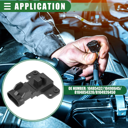 Engine Camshaft Position Sensor for Chevrolet Express ABS Black