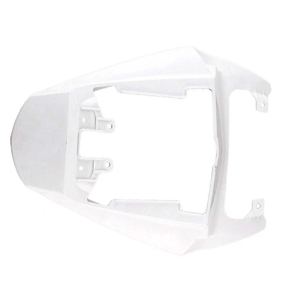 Unpainted White Rear Tail Fairing for Daytona 675 (2009)