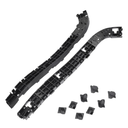 Rear Bumper Support Bracket 1 Pair for Honda CR-V (2007-2011) Black