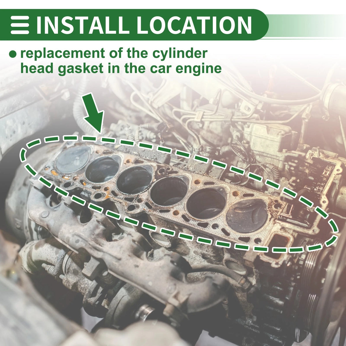 Cylinder Head Gasket 2.8L for Chevrolet Colorado Left & Right (2022 - 2022)