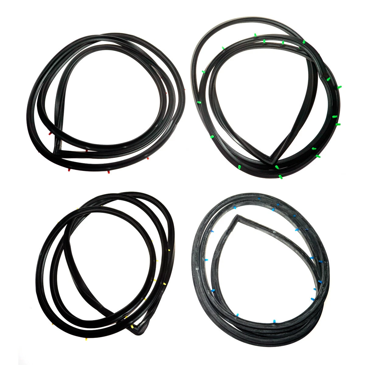 Front Rear Door Weatherstrip Set for Toyota Corolla Sprinter 1966-1970