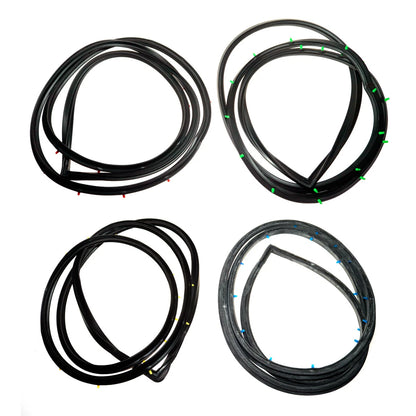 Front Rear Door Weatherstrip Set for Toyota Corolla Sprinter 1966-1970