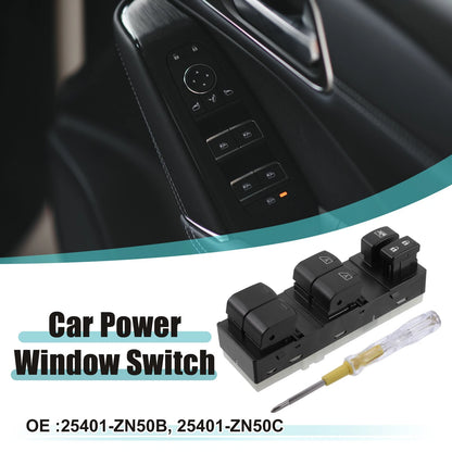 Front Left Driver Side Master Power Window Switch for Nissan Altima (2002-2006)