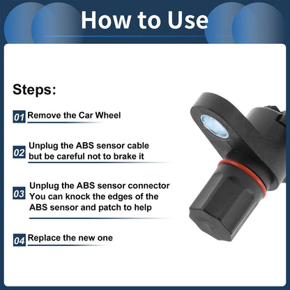 ABS Wheel Speed Sensor for Dodge Ram 1500 Rear