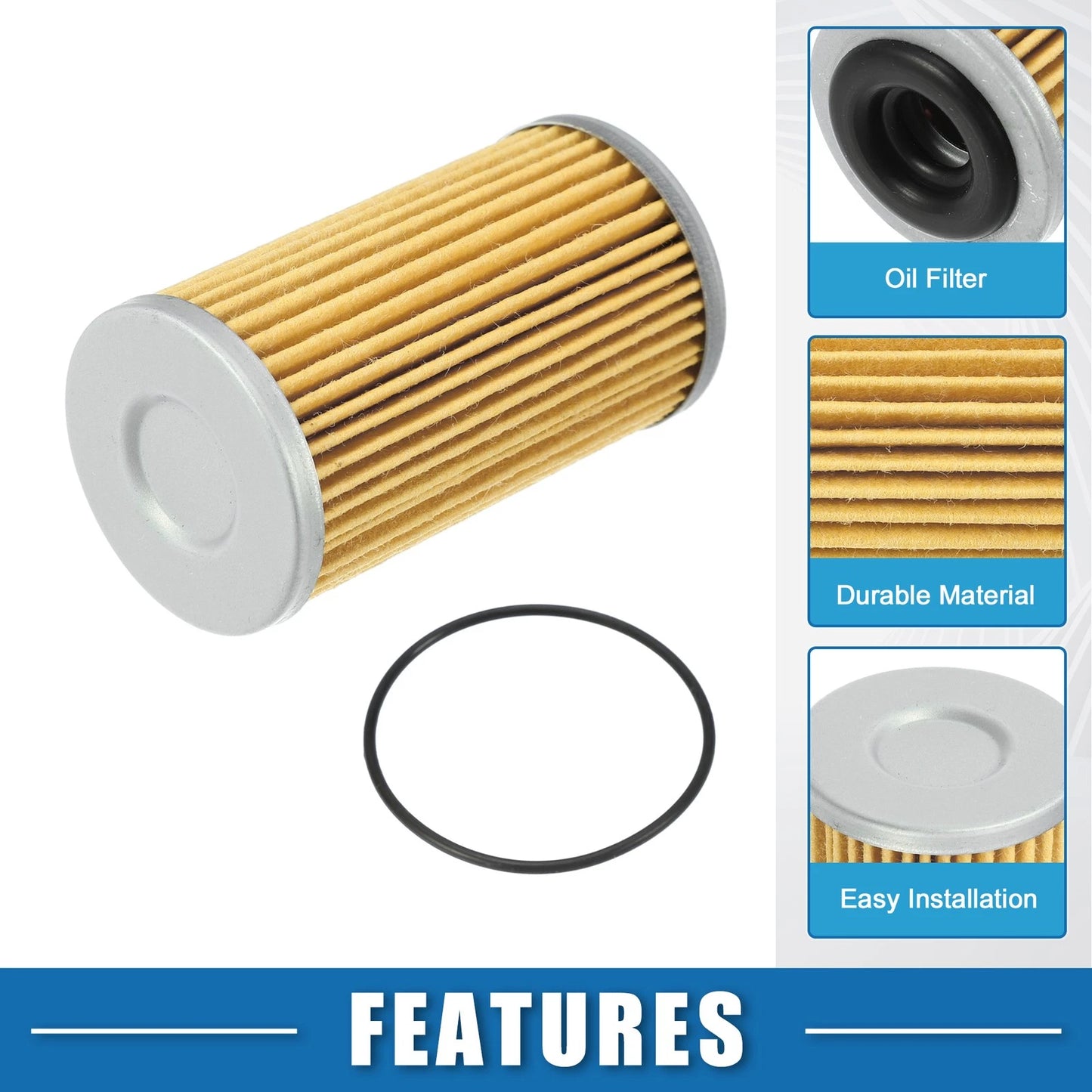 Engine Oil Filter No.317263JX0A & O Ring for Nissan Juke (2011-2016)