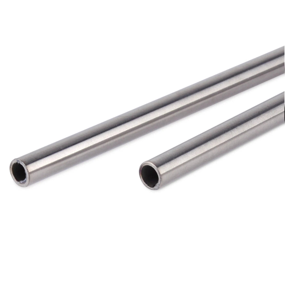 Stainless Steel Exhaust Pipe Straight Tube 10mm OD 8mm ID 500mm Length