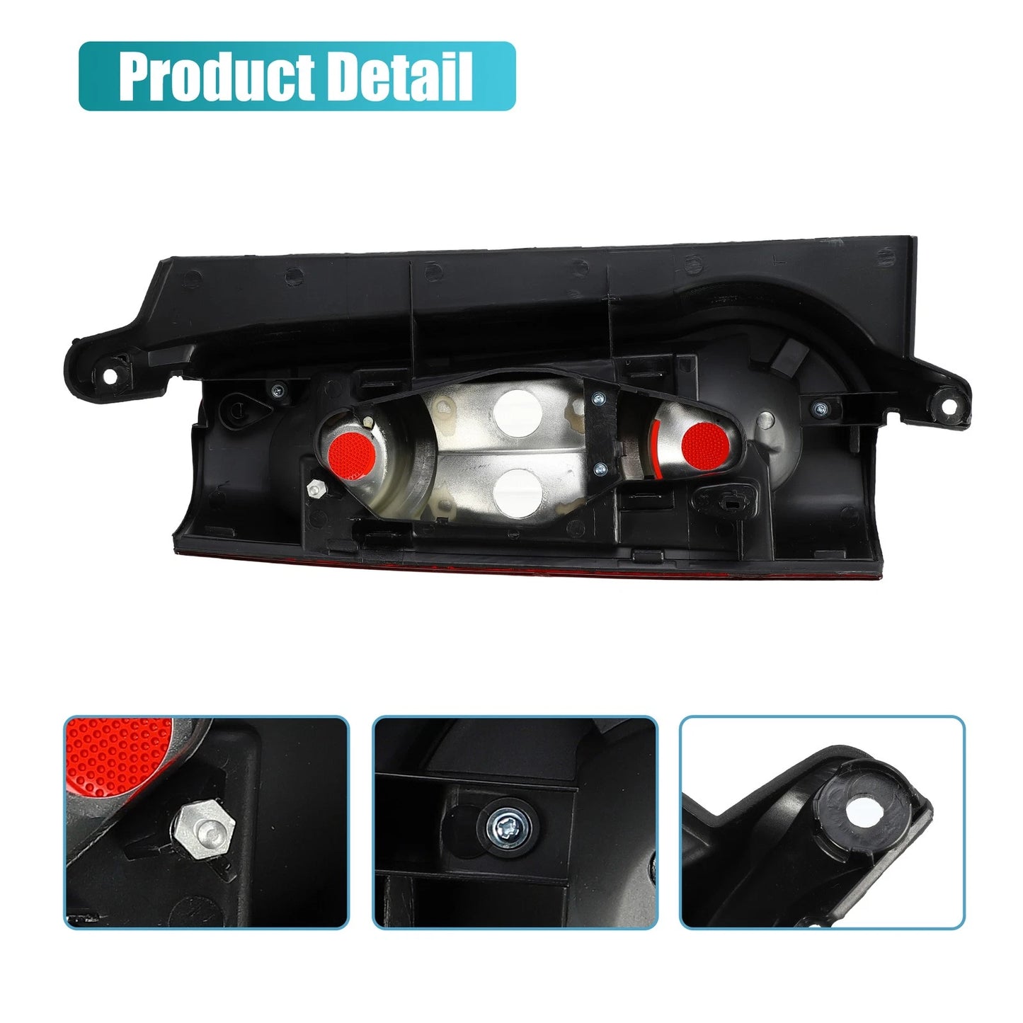 Right Side Tail Light Lens Housing for Peugeot Partner (2012-2019)