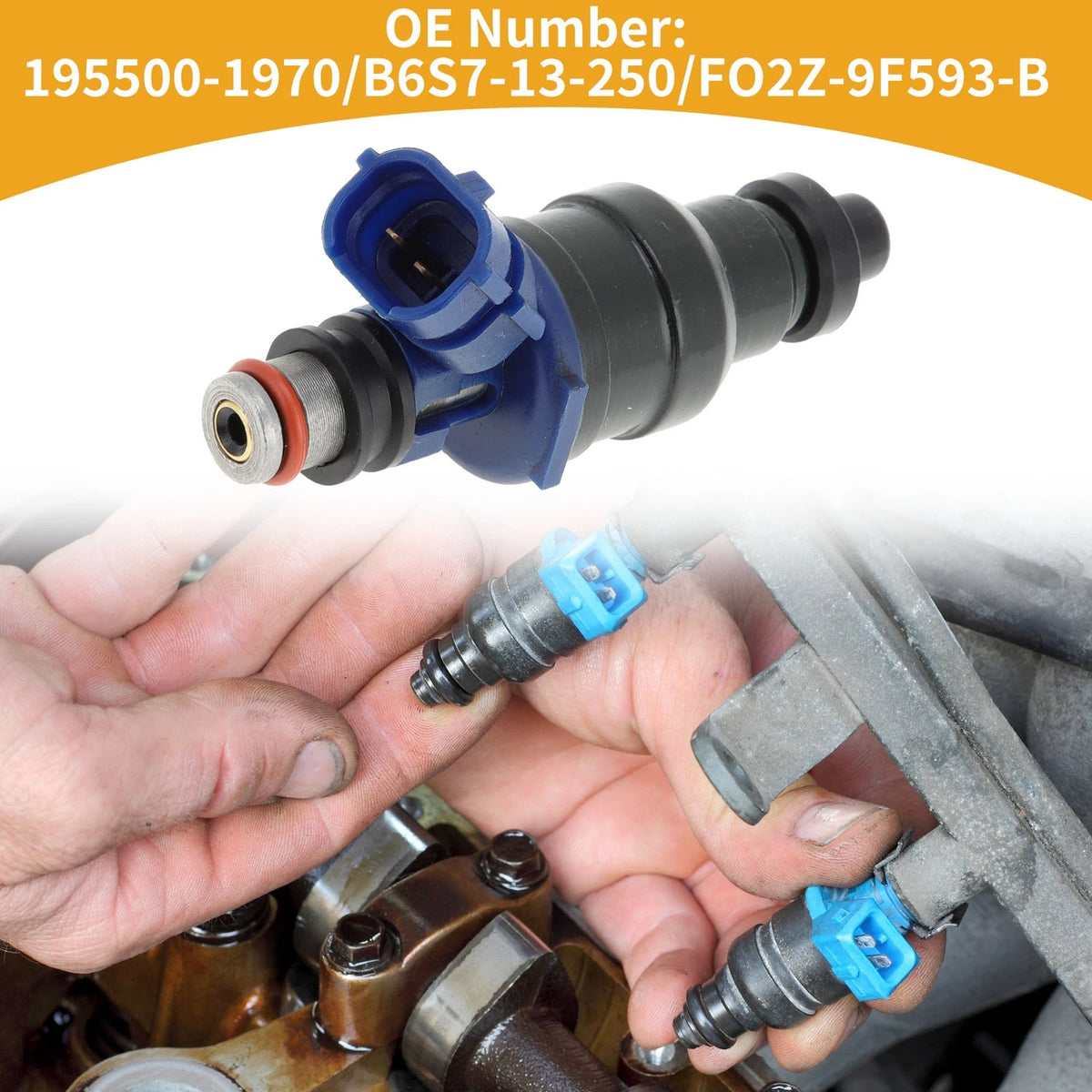 Fuel Injector No.B6S7-13-250 for Mazda Miata 1.6 (1990-1993)