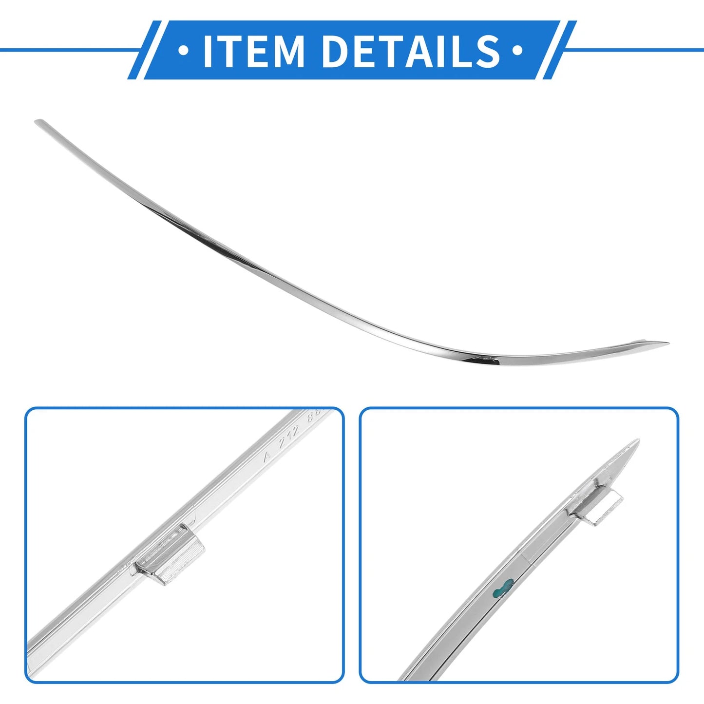 Bumper Grille Trim Garnish for Mercedes-Benz W212 E-Class (2010-2013)