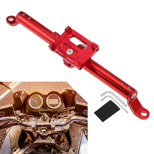 Motorcycle Balance Handle Bar Extender Bracket Center Hole Red
