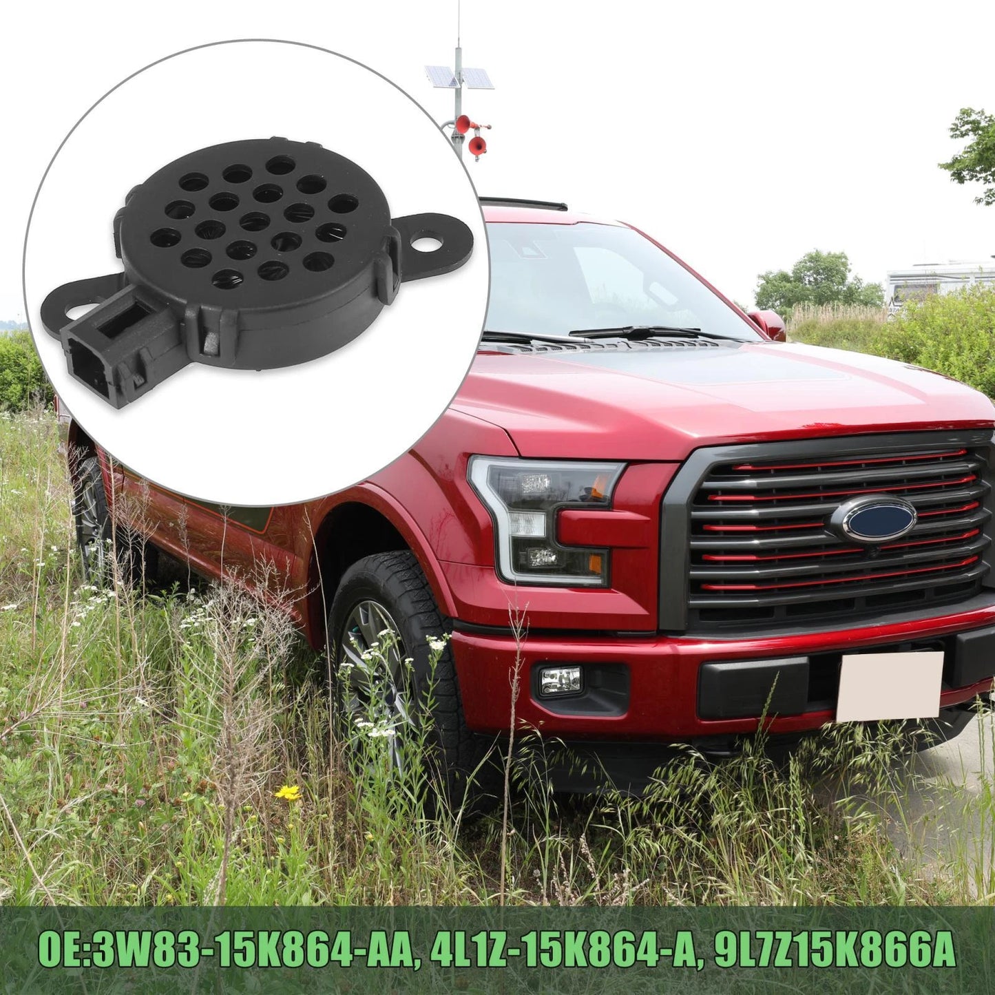 Rear Park Assist Buzzer for Ford F250 F350 Super Duty (2003-2023)