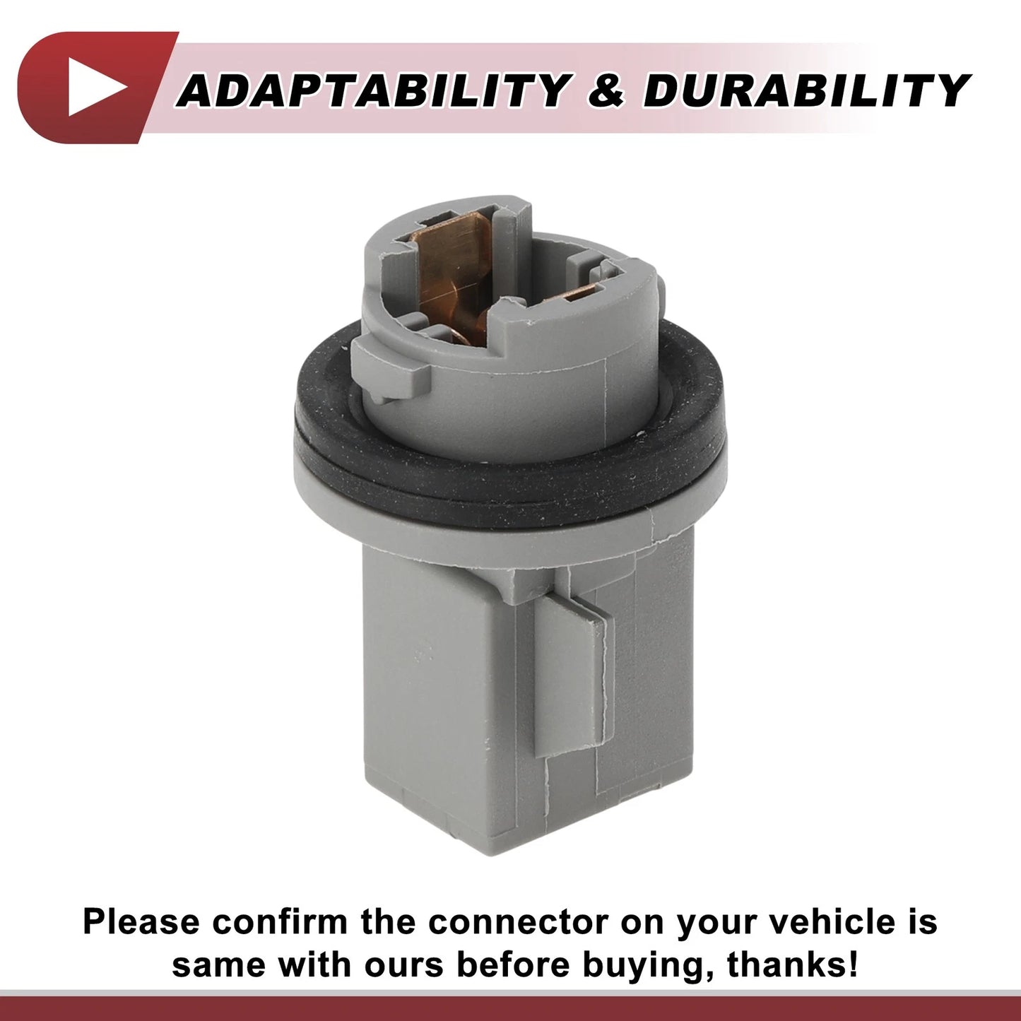 License Plate Light Socket for Hyundai Elantra 2001-2003 (1 x Socket)