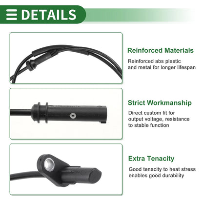 ABS Wheel Speed Sensor for BMW 335i xDrive (2007-2013)