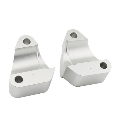 Chrome Front Handlebar Clamp Kit for Tiger 1200 GT Pro (2022-2023)
