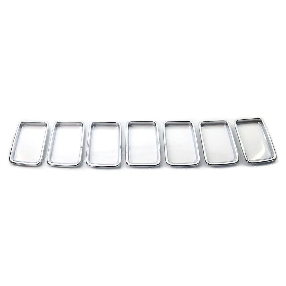 7 Pcs Front Grille Trim Cover for Jeep Grand Cherokee (2014-2016)