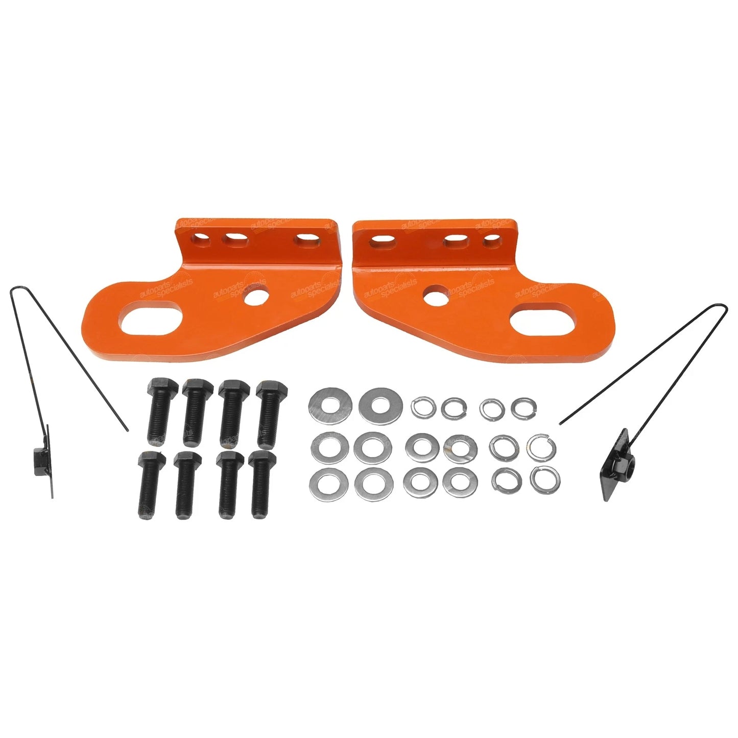 Heavy Duty Recovery Tow Point Pair for Nissan Navara D23 NP300