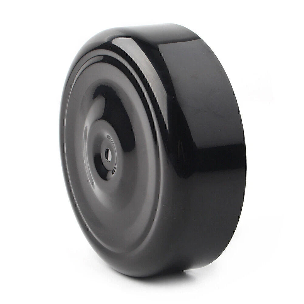 Metal Black 7" Bobbed Air Cleaner Cover for Harley Softail Dyna