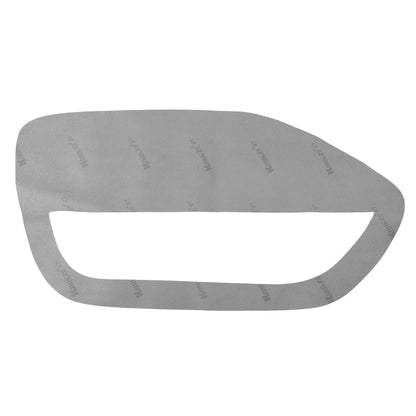 Black Microfiber Leather Door Panel Insert Covers for Ford Mustang
