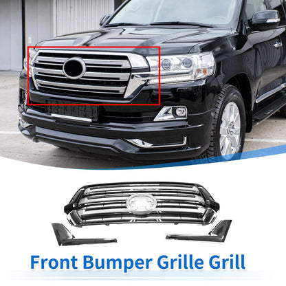Front Upper Bumper Grille for Toyota Land Cruiser LC200 (2016-2021)