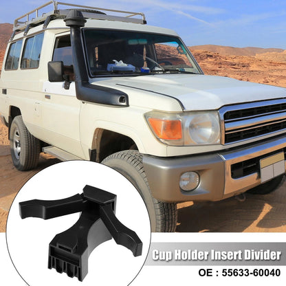 Cup Holder Insert Divider for Toyota Land Cruiser (2008–2011)