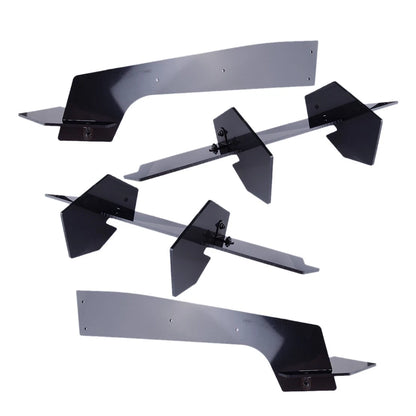 Rear Bumper Lip Splitter Spoiler Diffuser Kit for Ford Mustang (2015-2023)