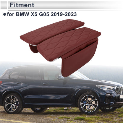 Center Console Cover for BMW X5 G05 Deep Red (2019 - 2023)