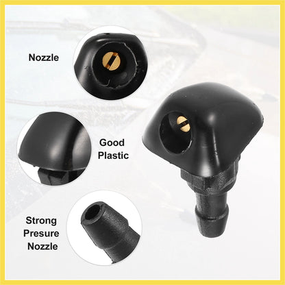 2 x Windshield Wiper Washer Nozzles for Honda Civic (2006-2011)
