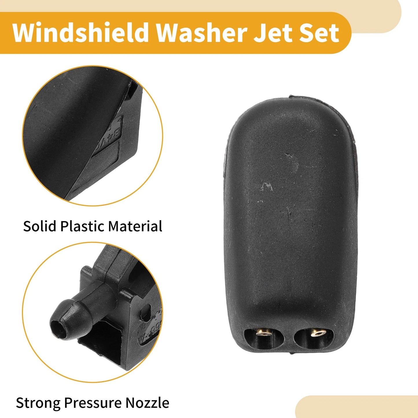 Windshield Washer Nozzle Kit  for Ford Fiesta (2001-2007)