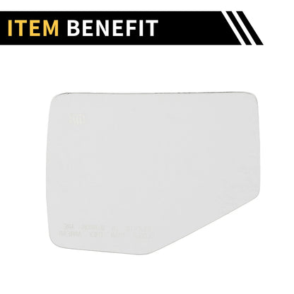 Right Side Mirror Glass Replacement for Ford Explorer (2006-2010)