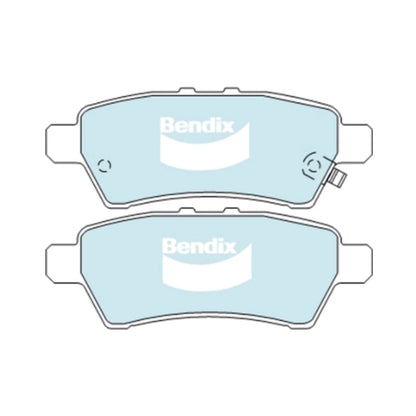 HD Rear Disc Brake Pads Set for Nissan Pathfinder R51 (2005-2013)