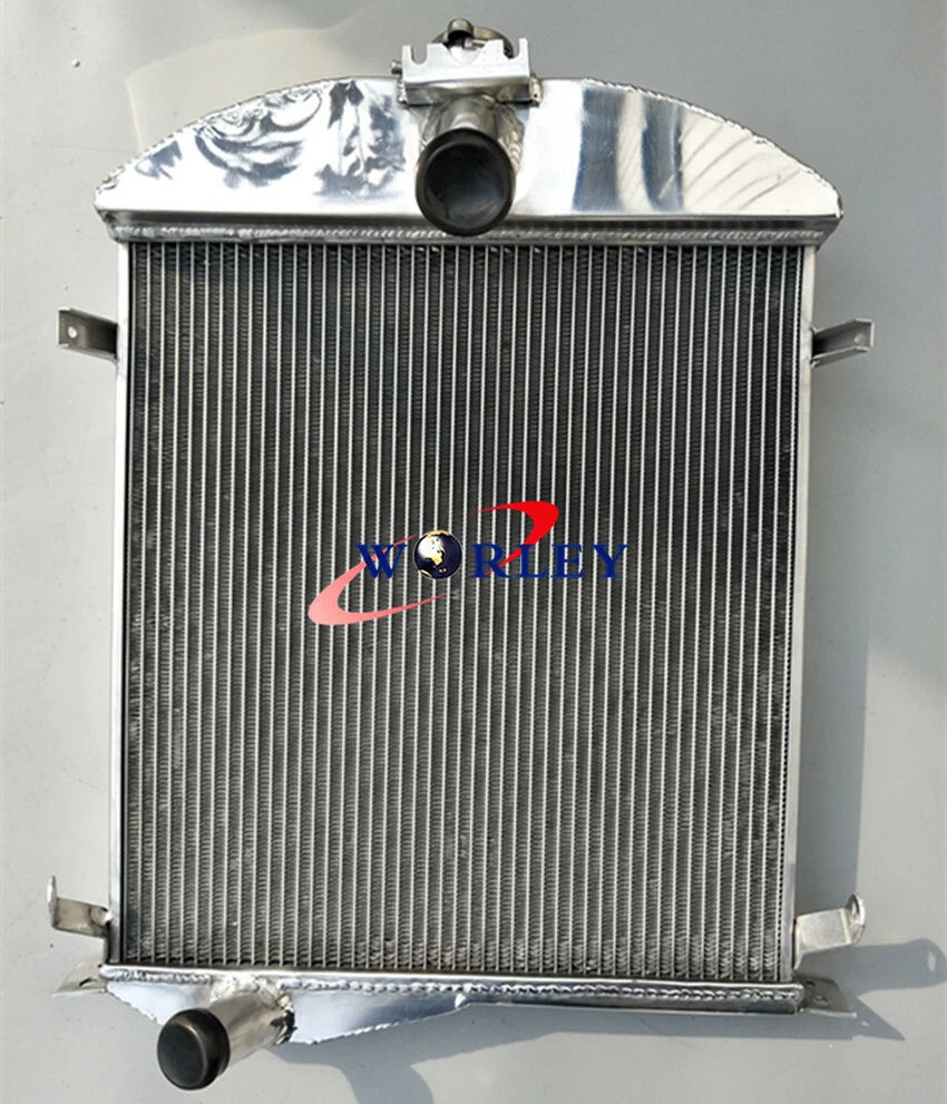 Aluminum Radiator & Fan for Ford Model A 3.3L (1928-1929)