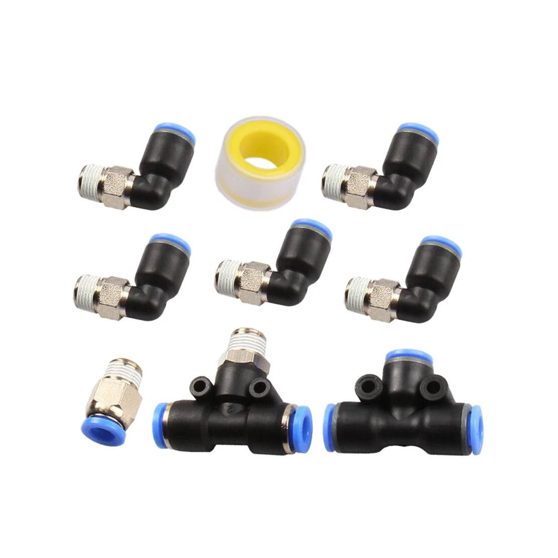 Push Lock Vacuum Fitting Kit for Turbo Wastegate & Solenoid C7