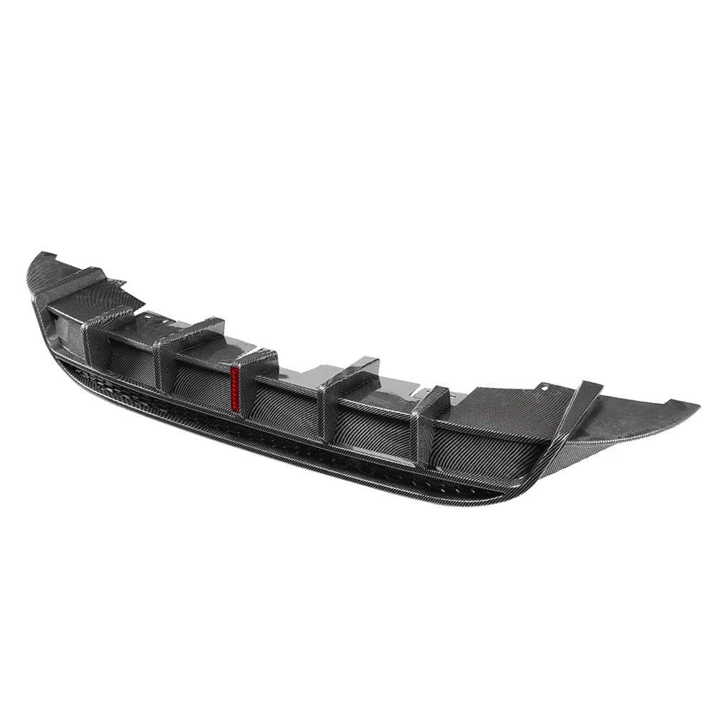 Carbon Fiber Rear Bumper Lip Spoiler for Volkswagen ID.3 (2019-2022)
